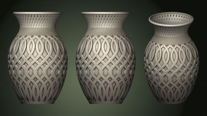 Vases (VZ_1290) 3D model for CNC machine